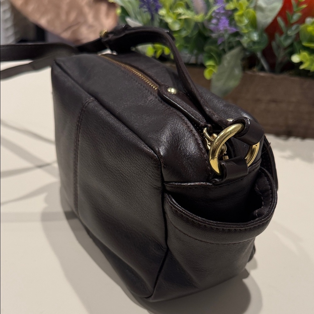 Vintage COACH Campbell Leather Camera Crossbody Bag - Picture 4 of 15